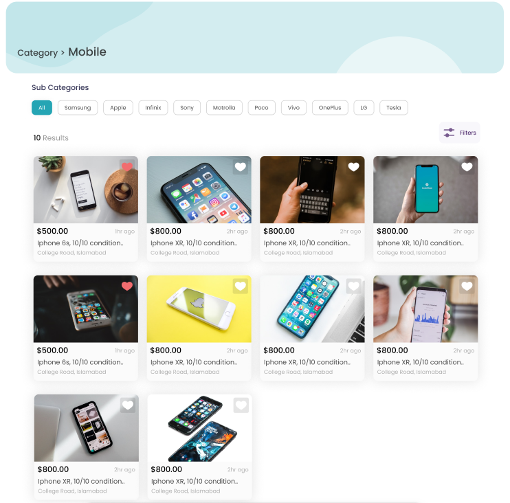 E-Commerce Platform - Web | E-Commerce | UI/UX Design project screenshot 2 showing e-commerce platform interface and features